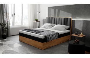 Łóżko Kontynentalne TRANI 200 x 200 cm