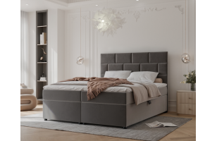 Łóżko kontynentalne BRICK 140 x 200