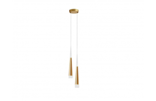Lampa stożkowa LED z kloszem wiszącym sufitowa...