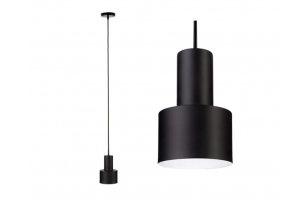 Lampa sufitowa loftowa metalowa wisząca AT7-1SZ-Czarna