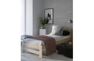 Łóżko drewniane – 90×200 Amelia
